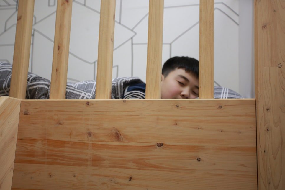 마음이 캠프 숙소 2층 침대